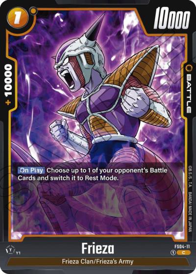 Frieza FS04-11 Starter Deck 4: Frieza Fusion World card