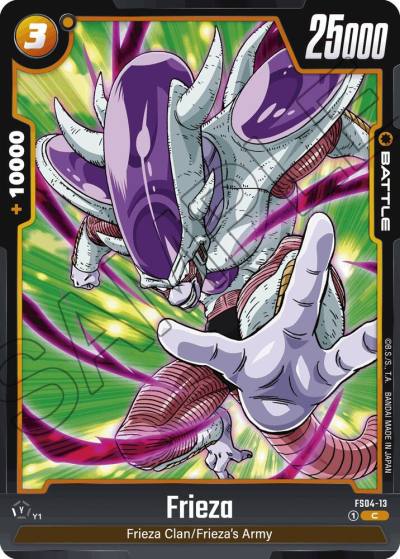 Frieza FS04-13 Starter Deck 4: Frieza Fusion World card