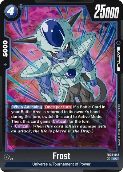 Frost FB08-042 Saiyan's Pride Fusion World card