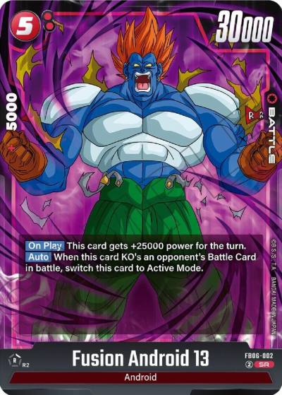 Fusion Android 13 FB06-002 Rivals Clash Fusion World card