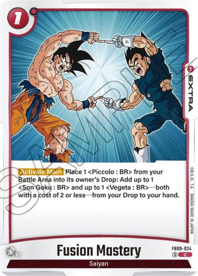 Fusion Mastery FB09-024 Dual Evolution Fusion World card