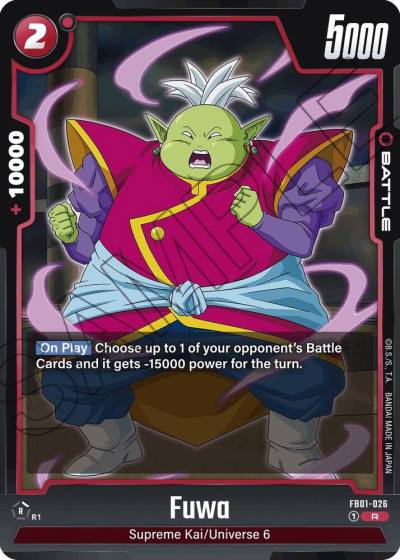 Fuwa FB01-026 Awakened Pulse Fusion World card