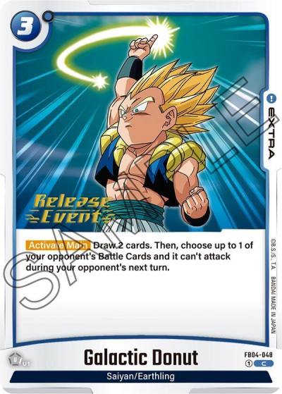 Galactic Donut FB04-048 Ultra Limit Release Event Cards Fusion World card