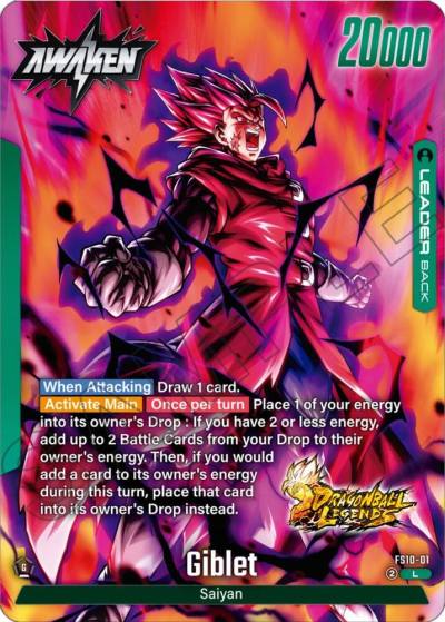 Giblet FS10-01 Starter Deck 10: Giblet Fusion World card