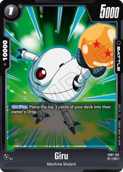 Giru FB07-102 Wish For Shenron Fusion World card
