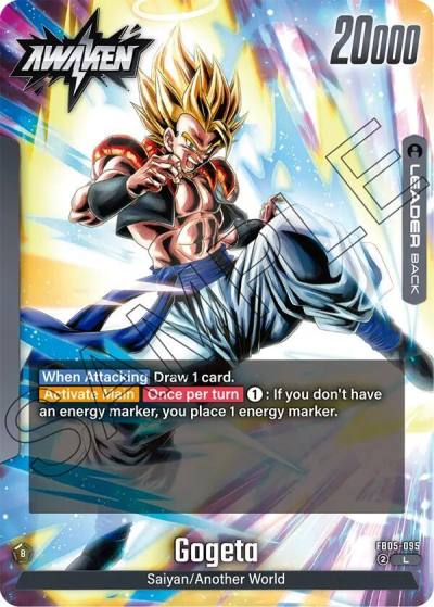 Gogeta FB05-095 New Adventure Fusion World card