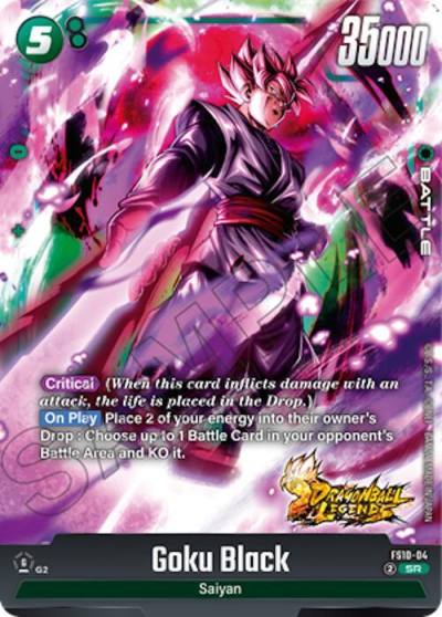 Goku Black FS10-04 Starter Deck 10: Giblet Fusion World card