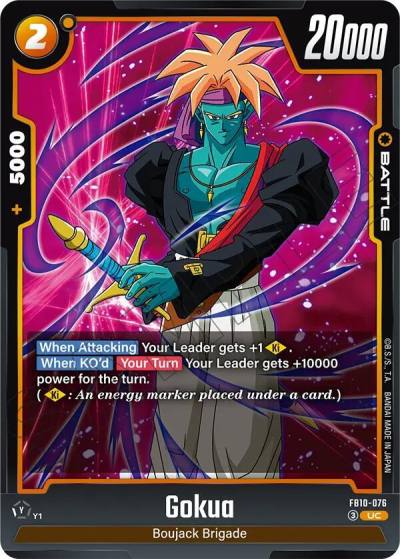 Gokua FB10-076 Cross Force Fusion World card