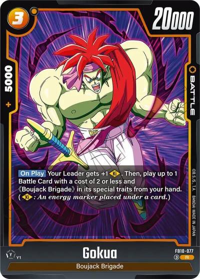 Gokua FB10-077 Cross Force Fusion World card