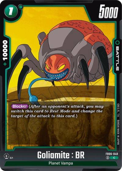 Goliamite BR FB06-049 Rivals Clash Fusion World card