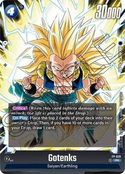 Gotenks FP-028 Fusion World Promotion Cards and Packs Fusion World card