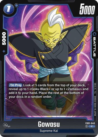 Gowasu FB01-040 Awakened Pulse Fusion World card