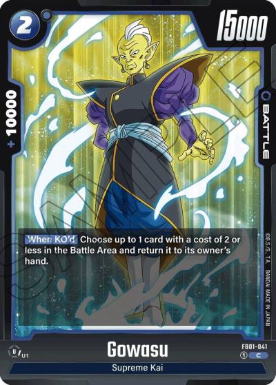Gowasu FB01-041 Awakened Pulse Fusion World card