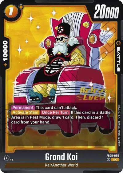 Grand Kai FB09-085 Dual Evolution Release Event Cards Fusion World card