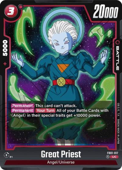 Great Priest FB01-017 Awakened Pulse Fusion World card