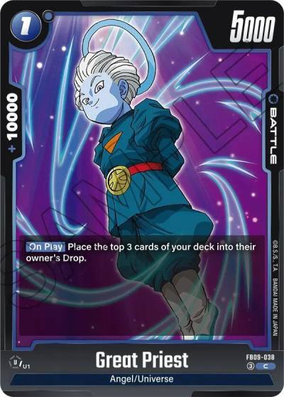 Great Priest FB09-038 Dual Evolution Fusion World card