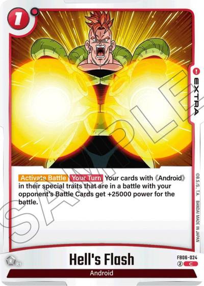 Hells Flash FB06-024 Rivals Clash Fusion World card