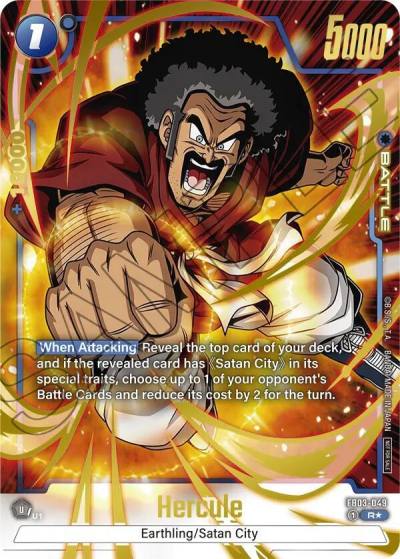 Hercule Championship Pack 02 Gold FB03-049 Tournament and Championship Promos Fusion World card