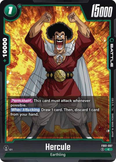 Hercule FB01-097 Awakened Pulse Fusion World card