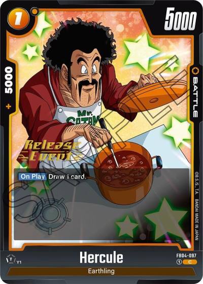 Hercule FB04-097 Ultra Limit Release Event Cards Fusion World card
