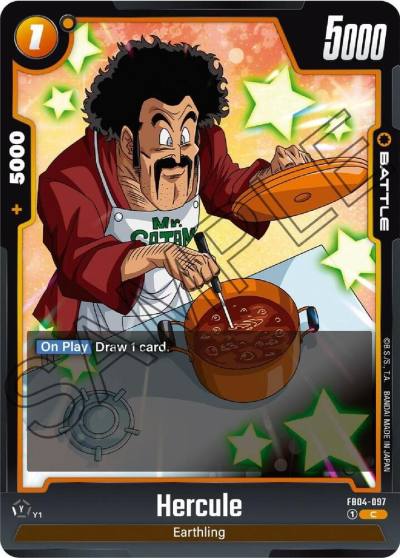 Hercule FB04-097 Ultra Limit Fusion World card