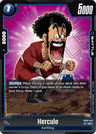 Hercule FB05-043 New Adventure Fusion World card