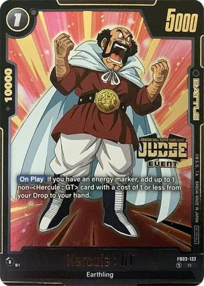 Hercule GT Judge Pack Event Judge 02 FB03-132 Tournament and Championship Promos Fusion World card