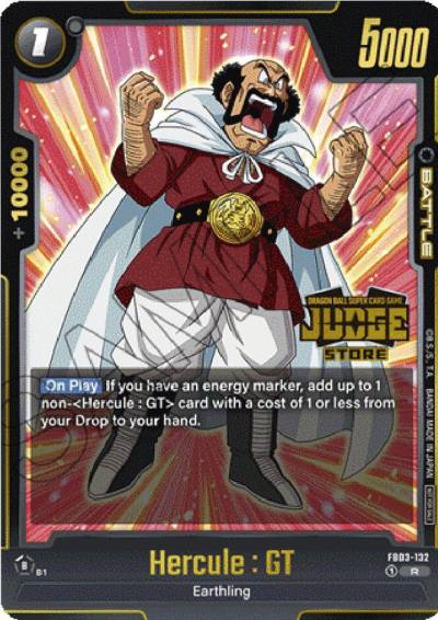Hercule GT Judge Pack Store Judge 02 FB03-132 Tournament and Championship Promos Fusion World card