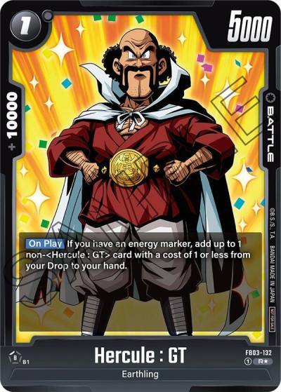 Hercule GT Tournament Pack 04 FB03-132 Tournament and Championship Promos Fusion World card