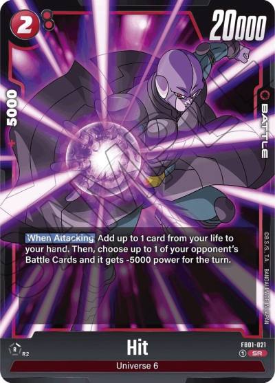 Hit FB01-021 Awakened Pulse Fusion World card