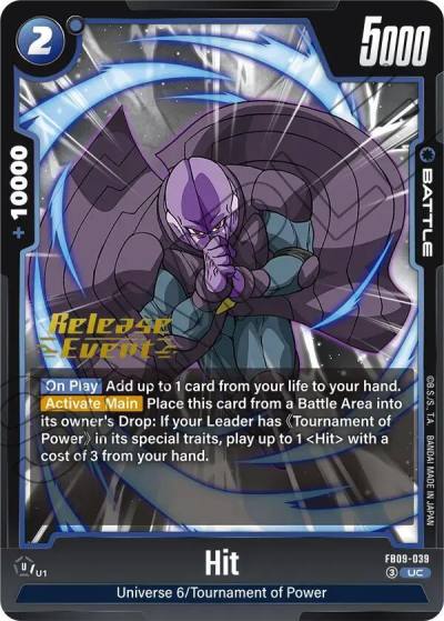 Hit FB09-039 Dual Evolution Release Event Cards Fusion World card