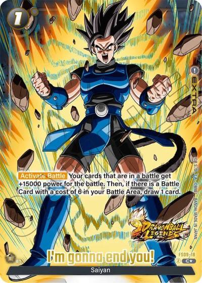 Im gonna eat you Bonus Pack Alternate Art FS09-18 Starter Deck 9: Shallot Fusion World card