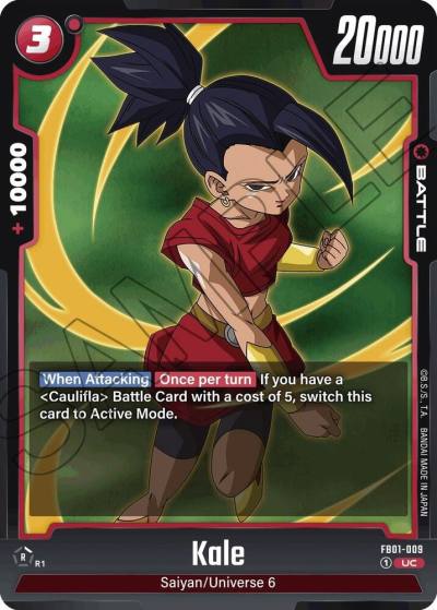 Kale FB01-009 Awakened Pulse Fusion World card