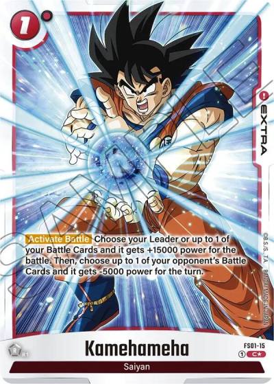 Kamehameha Bonus Pack Alternate Art FS01-15 Starter Deck 1: Son Goku Fusion World card