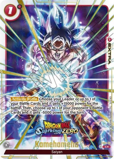 Kamehameha Dragon Ball Sparking ZERO FS01-15 Fusion World Promotion Cards and Packs Fusion World card