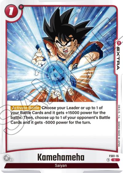 Kamehameha FS01-15 Starter Deck 1: Son Goku Fusion World card