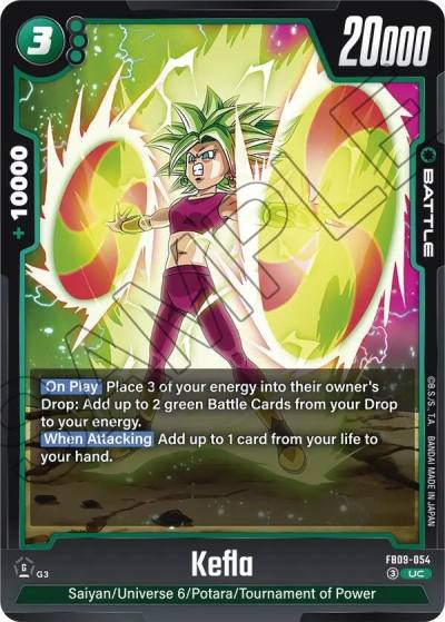Kefla FB09-054 Dual Evolution Fusion World card