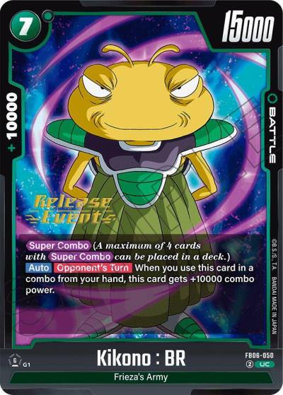 Kikono BR FB06-050 Rivals Clash Release Event Cards Fusion World card
