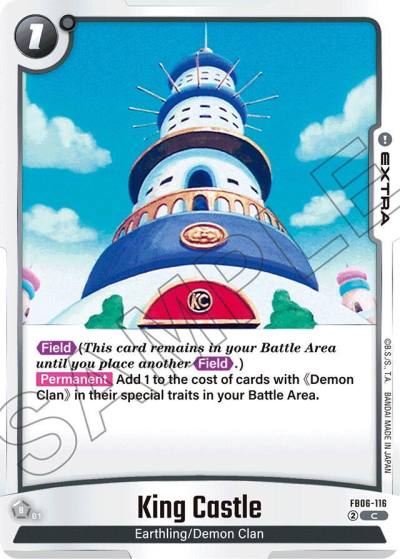 King Castle FB06-116 Rivals Clash Fusion World card