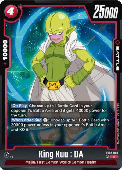 King Kuu DA FB07-003 Wish For Shenron Fusion World card
