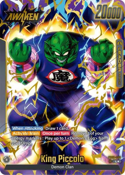 King Piccolo DA Alternate Art FB06-095 Rivals Clash Fusion World card