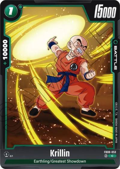 Krillin FB08-053 Saiyan's Pride Fusion World card