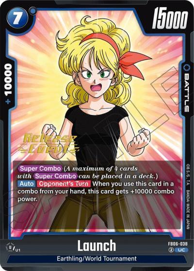 Launch FB06-038 Rivals Clash Release Event Cards Fusion World card