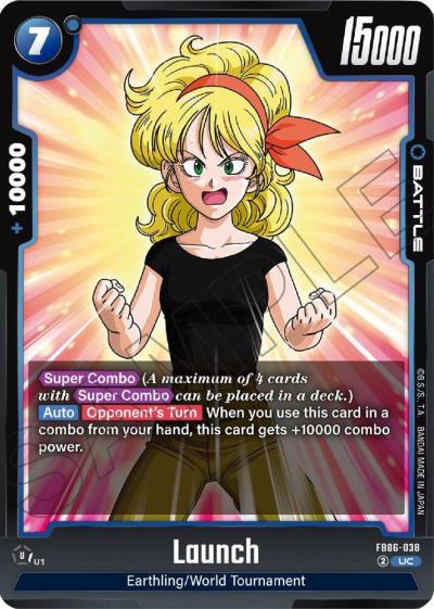 Launch FB06-038 Rivals Clash Fusion World card