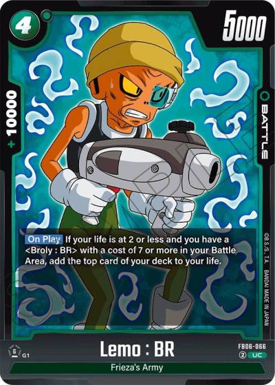Lemo BR FB06-066 Rivals Clash Fusion World card