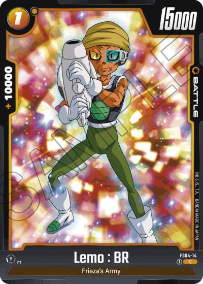 Lemo BR FS04-14 Starter Deck 4: Frieza Fusion World card
