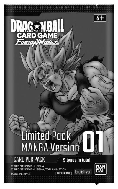 Limited Pack MANGA Version 01  Tournament and Championship Promos Fusion World card
