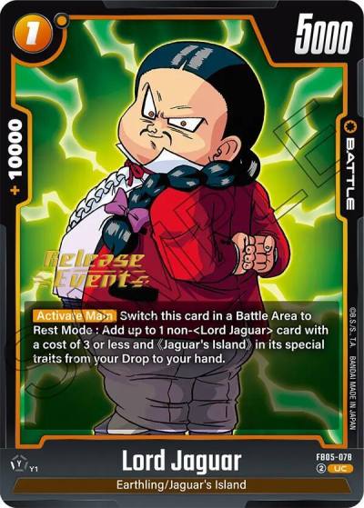 Lord Jaguar FB05-078 New Adventure Release Event Cards Fusion World card