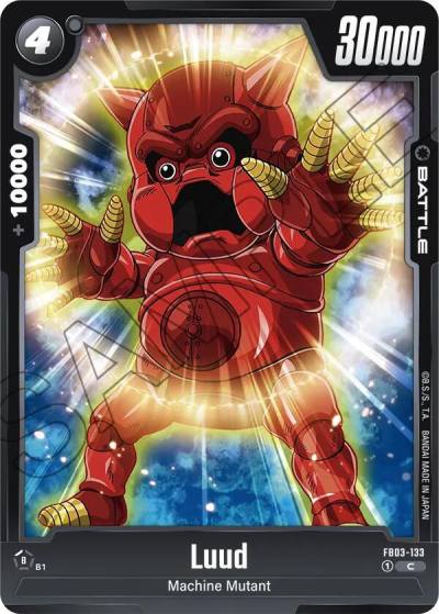 Luud FB03-133 Raging Roar Fusion World card