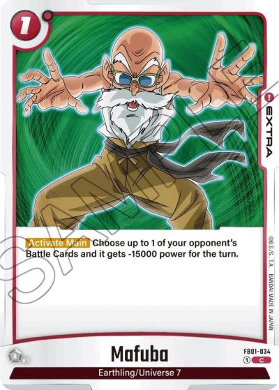 Mafuba FB01-034 Awakened Pulse Fusion World card
